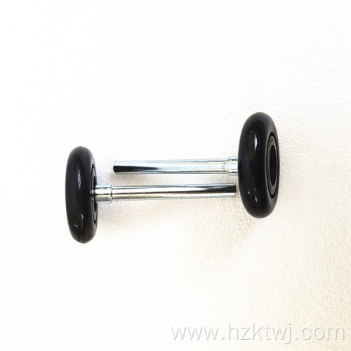 3*4 Garage door black nylon roller